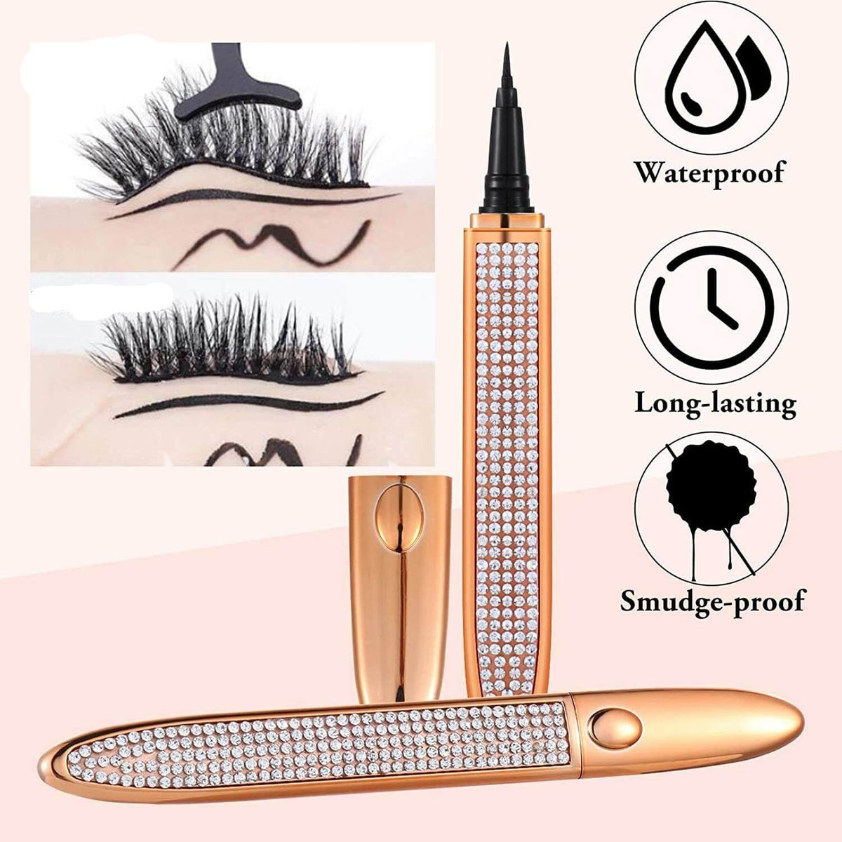 Stylo Eyeliner liquide auto-adhésif