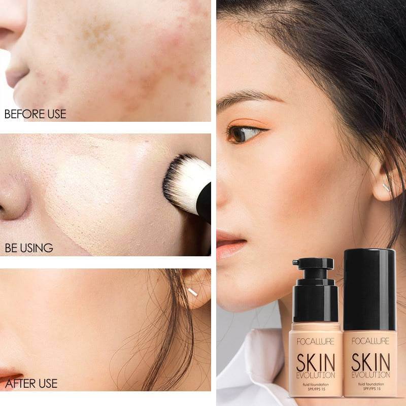 FOCALLURE | Base Face Fond de teint liquide