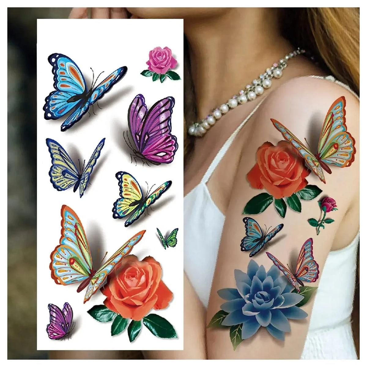 Stickers de tatouage 3D